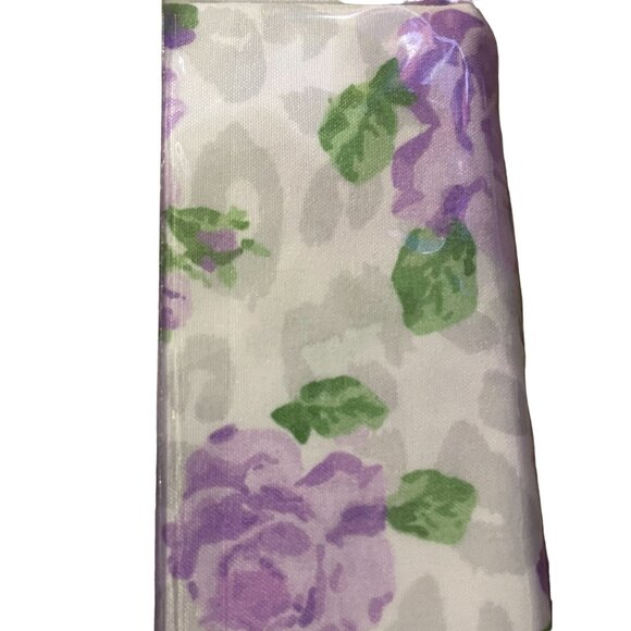 Betsey Johnson Wild Love Microfiber Sheet Set Twin NEW Lavender Gray 4 Piece - Picture 8 of 11